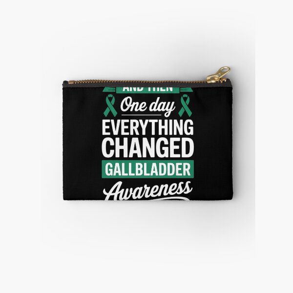Item preview, Everything Changed Gallbladder Cancer Awareness designed and sold by papertaless.