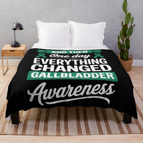 Item preview, Everything Changed Gallbladder Cancer Awareness designed and sold by papertaless.