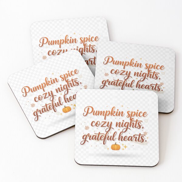 Item preview, Pumpkin Spice Cozy Nights & Grateful Hearts – Autumn Comfort Aesthetic designed and sold by VibeCraftique.