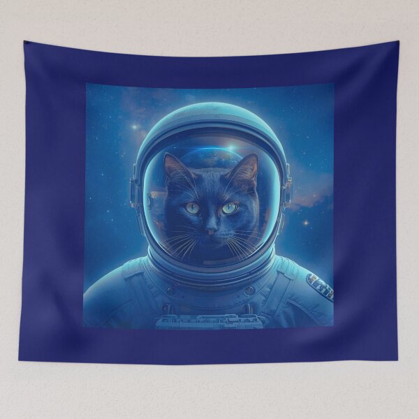 Item preview, The Lucky Cat's Cosmic Wonder designed and sold by Naturich.