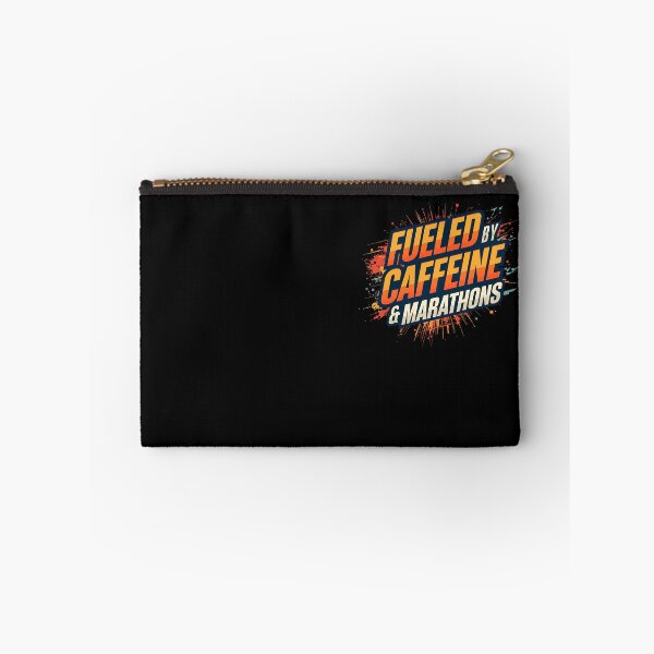 Item preview, Fueled by Caffeine & Marathons - Runner Motivation Gift & Apparel designed and sold by endurothreads.