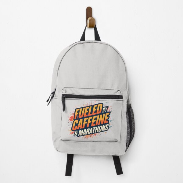 Item preview, Fueled by Caffeine & Marathons - Runner Motivation Gift & Apparel designed and sold by endurothreads.