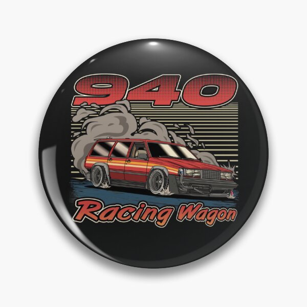 Item preview, Retro Racing Wagon 940 Classic Car Lover Motorsport Fan designed and sold by MeziahCallez.