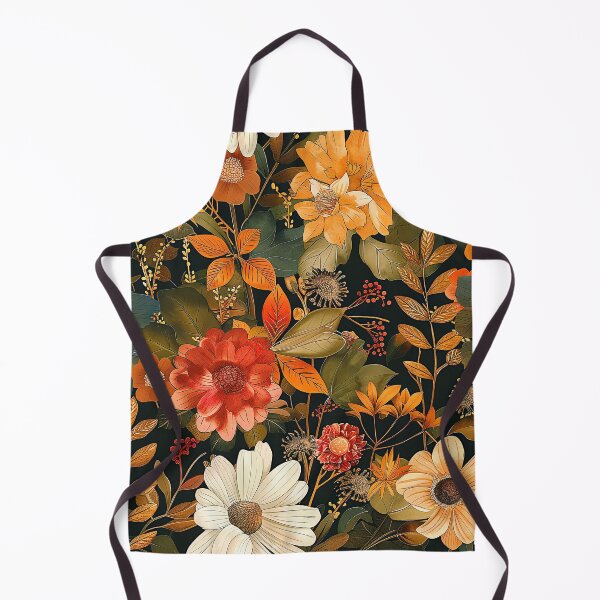 Item preview, Autumn Colorful Red And Golden Flowers And Leaves designed and sold by DEC02.
