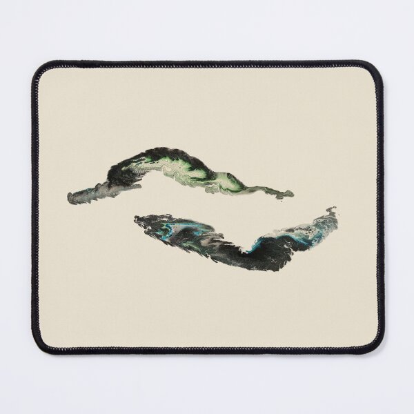 Item preview, Between Mountains and Seas – Fluid Art Diptych designed and sold by the Way of Water.