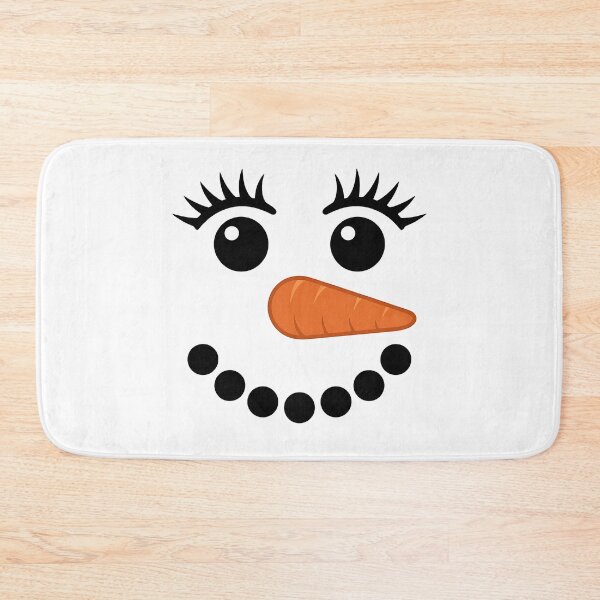 Item preview, Snowman Face Eyelashes for Women Christmas Winter designed and sold by BakeryDozen.