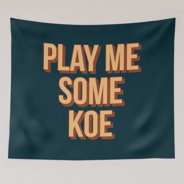 Item preview, play me some koe   designed and sold by KaidenceHeple.