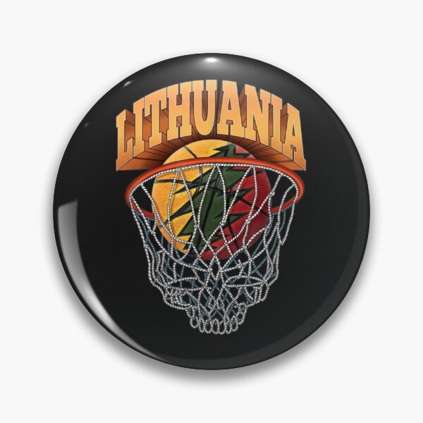 Item preview, Lithuania Basketball Skeleton Net Fan Unique Graphic Gift designed and sold by MeziahCallez.