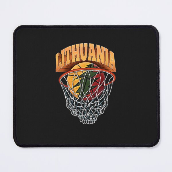 Item preview, Lithuania Basketball Skeleton Net Fan Unique Graphic Gift designed and sold by MeziahCallez.