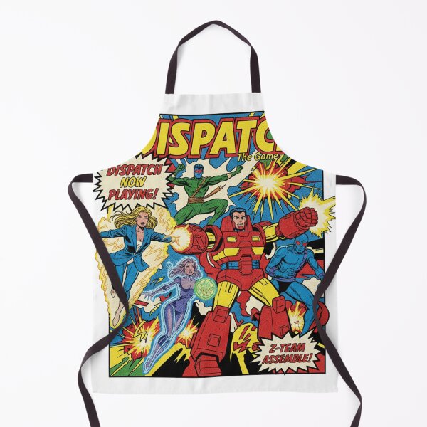 Item preview, Dispatch Game Characters Comic Book Cover Style T-Shirt | Mecha Man Retro Tee designed and sold by GeniePixel.