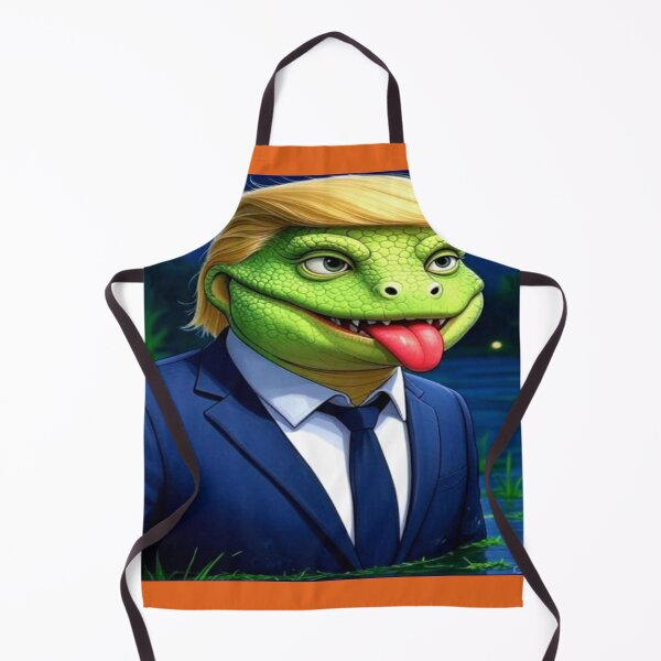 Item preview, The Lizard of Law – Surreal Portrait of Power and Parody designed and sold by daweave77.