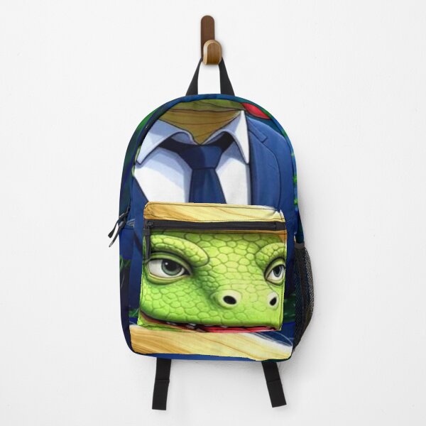 Item preview, The Lizard of Law – Surreal Portrait of Power and Parody designed and sold by daweave77.
