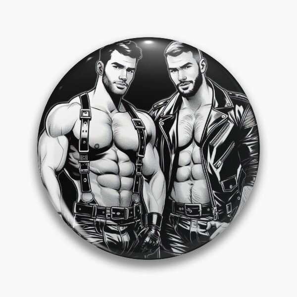 Item preview, Chaps de cuero gay en Chaps Tom de Finlandia Tributo a los moteros de cuero Lugar de reunión Orgullo Diseño gráfico designed and sold by ItsAKinkThing.