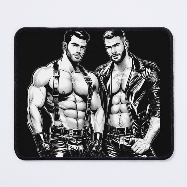 Item preview, Gay Leder Chaps in Chaps Tom of Finland Tribute Leather Bikers Hangout Pride Graphic Design designed and sold by ItsAKinkThing.