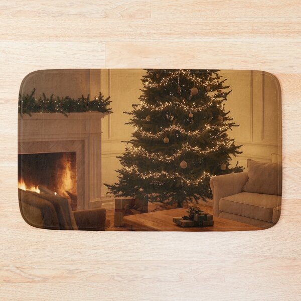 Item preview, Warm Rustic Christmas – Vintage Ornament Flatlay designed and sold by Valeree Store.