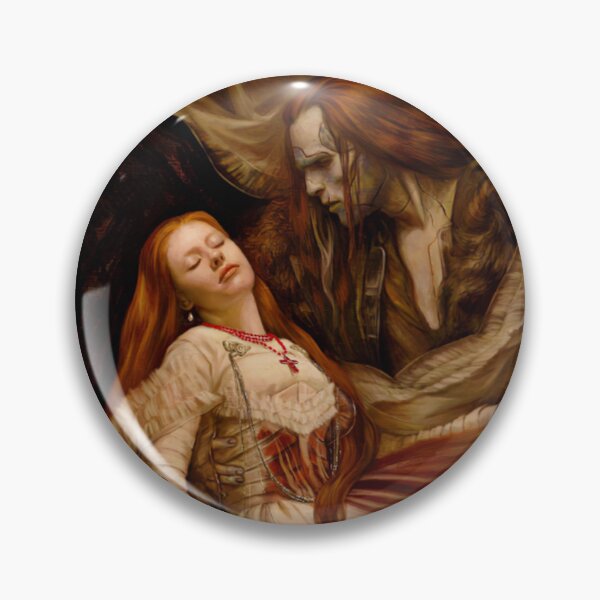 Item preview, Frankenstein Mia Goth Sticker – Romantic Gothic Fan Art Inspired by Guillermo del Toro’s Frankenstein (2025) designed and sold by Kerryberri.
