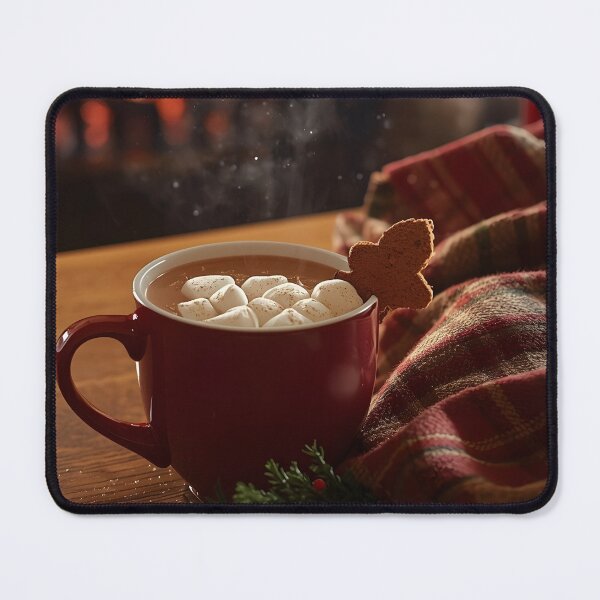 Item preview, Christmas Cocoa Moment – Gingerbread & Warm Light designed and sold by Valeree Store.