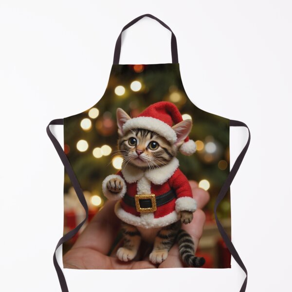 Item preview, Pocket-Sized Xmas Kitty – Adorable Santa Cat Design designed and sold by TroyTheTerrific.