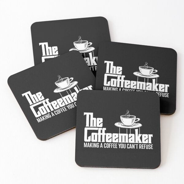 Item preview, The Coffeemaker Making A Coffee You Can't Refuse Funny Barista  designed and sold by MeziahCallez.
