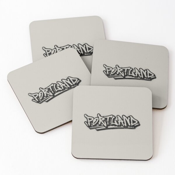 Item preview, Portland written in graffiti spray paint block lettering Resist Portland Frog Protest,Anti ICE Anti Fascism Vintage Activist , Resistance Essential  designed and sold by BePosh.