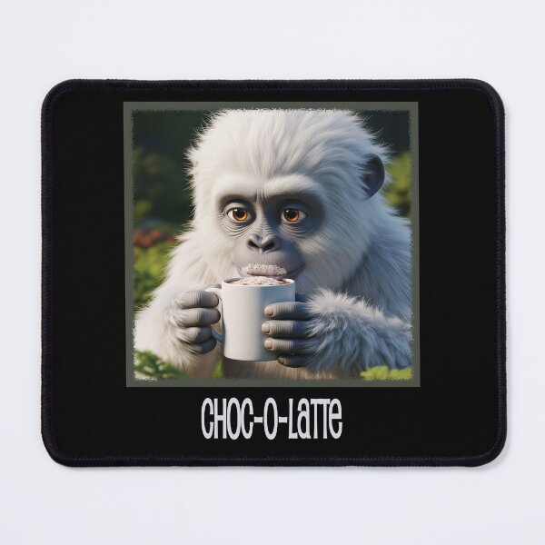Item preview, CHOC-O-LATTE Yeti hot cocoa designed and sold by BLUE-RIDGE-ART.
