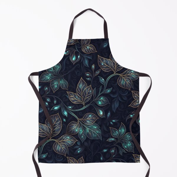 Item preview, Midnight Glow Leaves designed and sold by Kaleidoscope Print.
