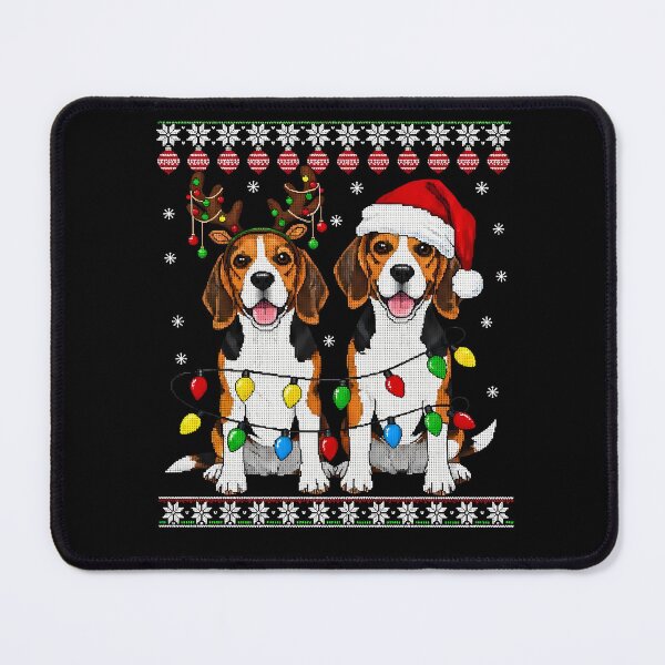 Item preview, Festive Beagle Ugly Christmas Sweater Cute Dog Holiday designed and sold by VividDripCo.