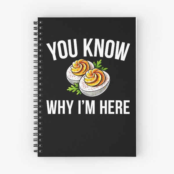 Item preview, You Dinner And Deviled Egg Fans For Funny Retro Thanksgiving Holiday I'm Lovers Gift Here Why Deviled Know Humor Egg designed and sold by PAMELANUNZIO.