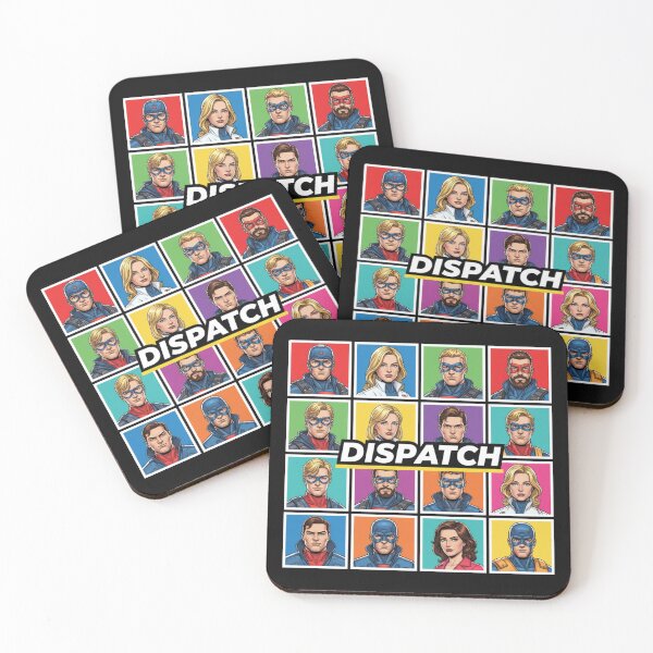 Item preview, Dispatch Game Character Strip Pop Art T-Shirt | Game Team Design designed and sold by GeniePixel.