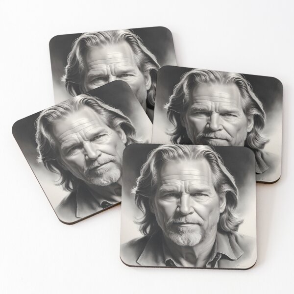 Item preview, Jeff Bridges designed and sold by WorldofCharcoal.