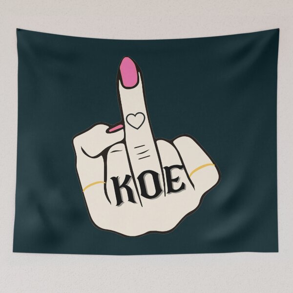 Item preview, KOE Sticker designed and sold by GabrielaPeterse.