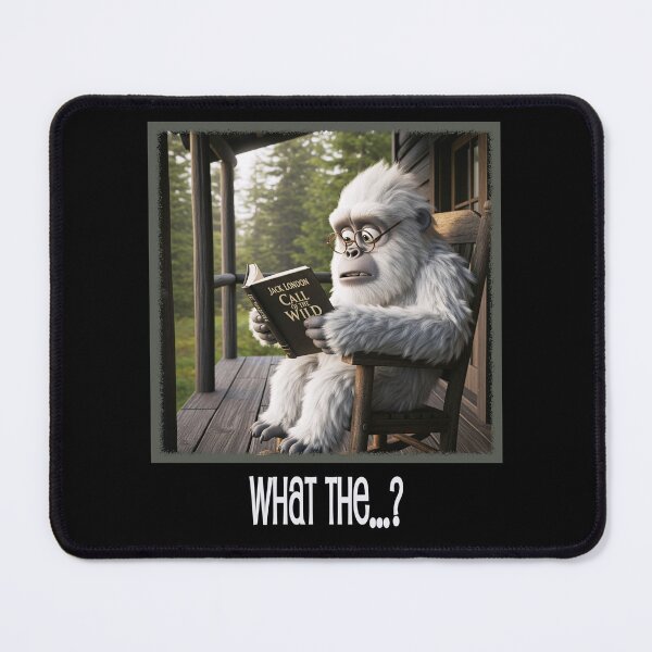 Item preview, WHAT THE...? Yeti bewilderment designed and sold by BLUE-RIDGE-ART.