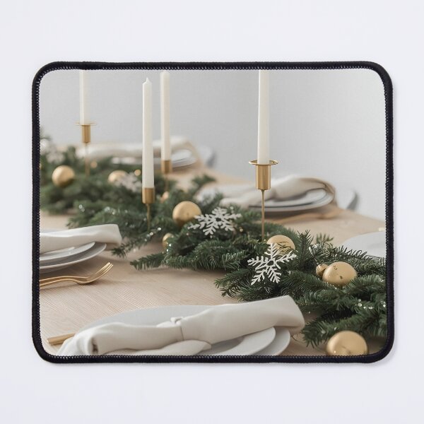 Item preview, Nordic Holiday Table – Elegant Minimal Style designed and sold by Valeree Store.