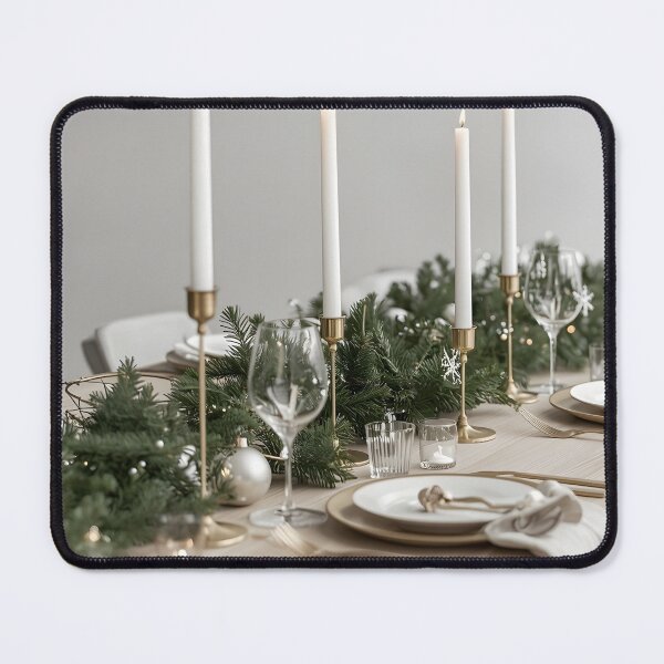 Item preview, Modern Christmas Setting – Cozy Scandinavian Decor designed and sold by Valeree Store.