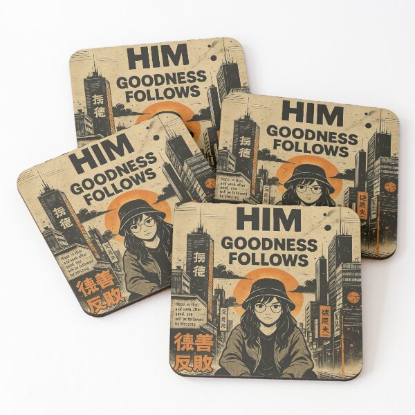 Item preview, Hope in Him. Goodness Follows. designed and sold by egospel.