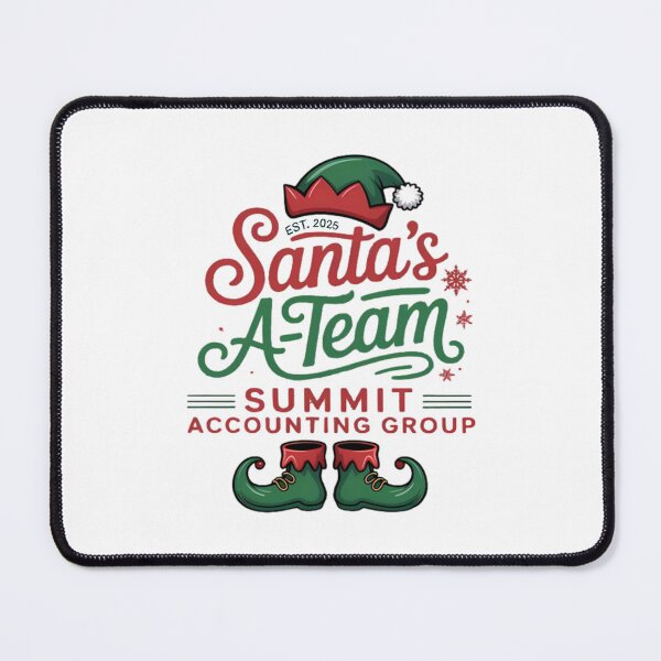 Item preview, Christmas, Santa’s A-Team Company Holiday, Matching Office Party, Staff Group Holiday, Work Crew Tops designed and sold by darkanimal.