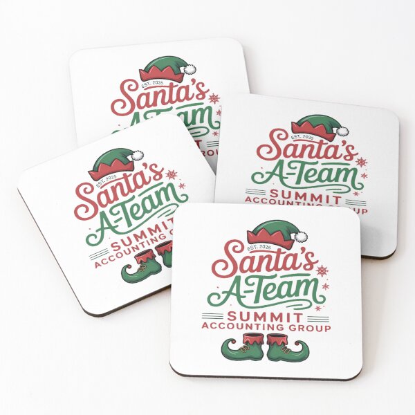 Item preview, Christmas, Santa’s A-Team Company Holiday, Matching Office Party, Staff Group Holiday, Work Crew Tops designed and sold by darkanimal.