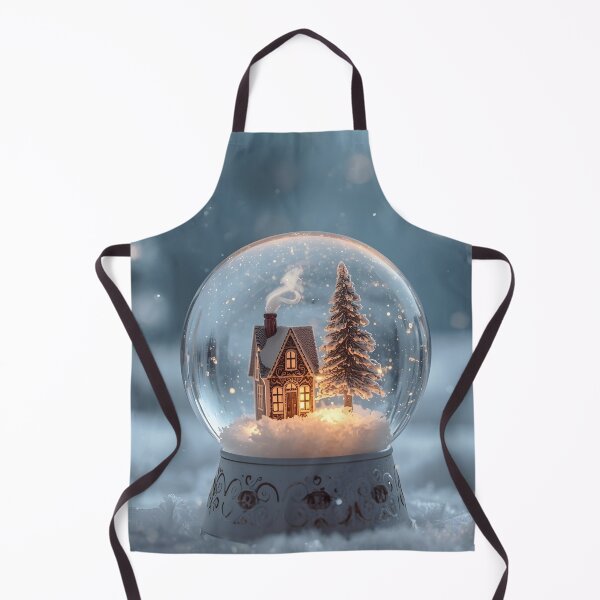 Item preview, Magical Winter Scene – Light-Up Snow Globe Design designed and sold by Valeree Store.