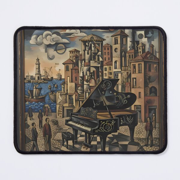 Item preview, Genoa Harbor Melody designed and sold by Grigorii Palamarchuk Pianist.