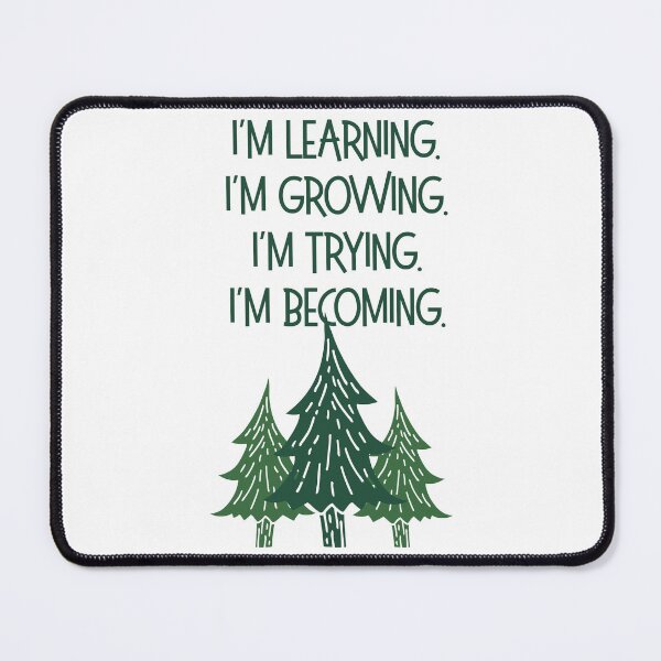 Item preview, Three Pines Motivational Forest Quote designed and sold by Imaginationbeyond.