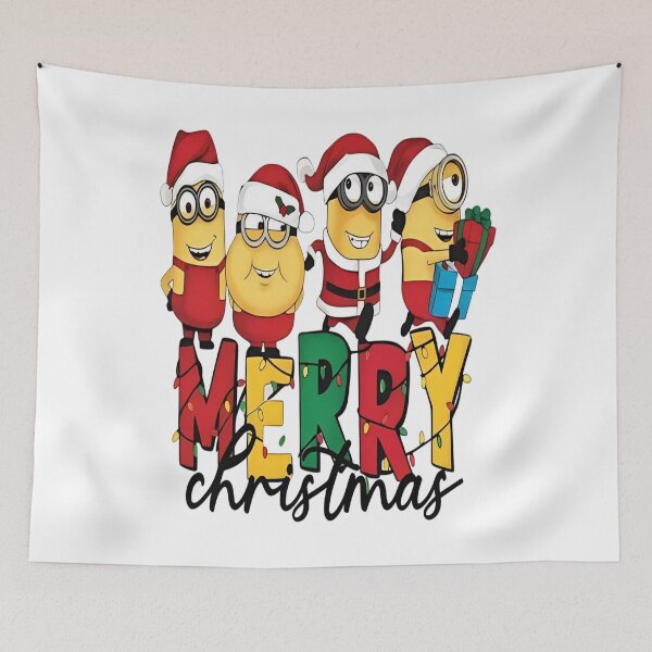 Item preview, Custom Merry Christmas Minions , Holiday, Minion Xmas, Christmas Party Minion, Cute Minion Birthday Lover Funny designed and sold by darkanimal.