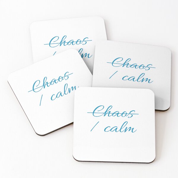 Item preview, Chaos/Calm – 'The Balance We Wear' couples and in relationships design. designed and sold by TR_fairydesigns.