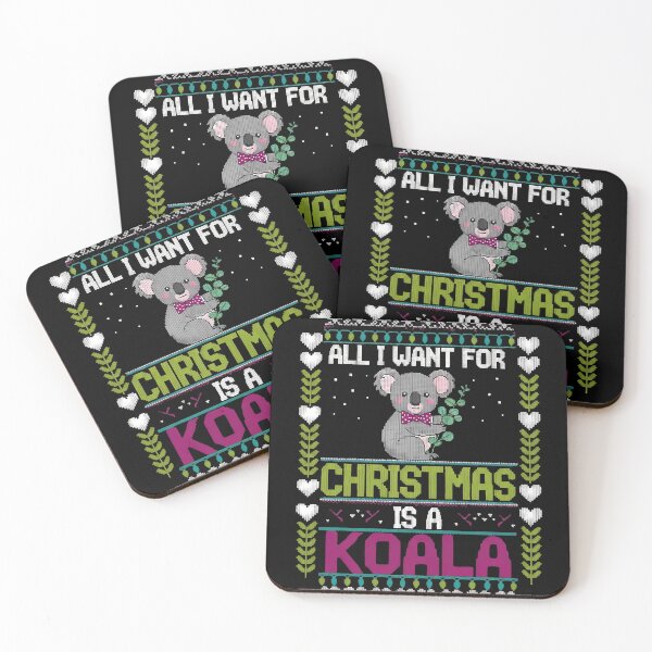 Item preview, All I Want For Christmas is Koala Christmas Ugly Sweater designed and sold by VividDripCo.