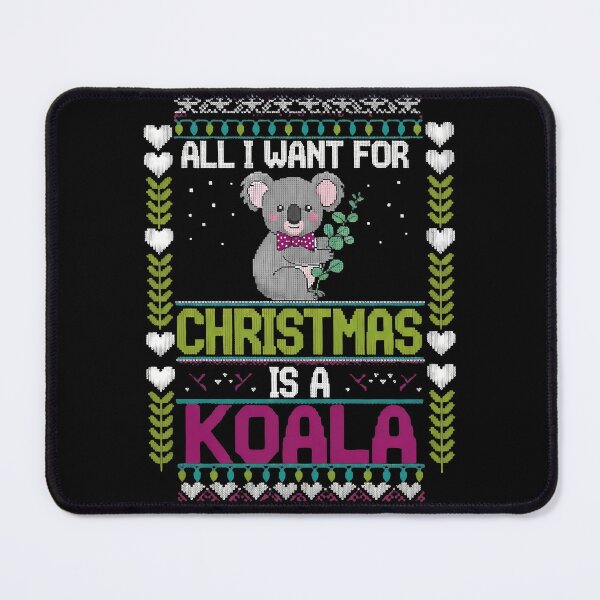 Item preview, All I Want For Christmas is Koala Christmas Ugly Sweater designed and sold by VividDripCo.