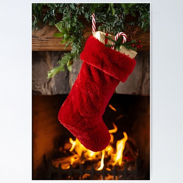 Item preview, Christmas Morning Magic – Stocking Full of Treats designed and sold by Valeree Store.