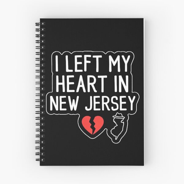 Item preview, I left my heart in New Jersey designed and sold by JerseyGirls.