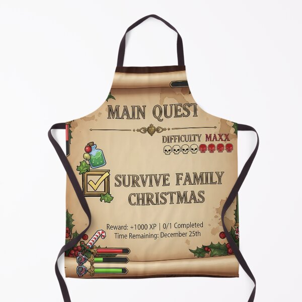Item preview, Main Quest Survive Family Christmas Funny Gaming Holiday Shirt Gamer Gift| 2025 designed and sold by GiftsForge.