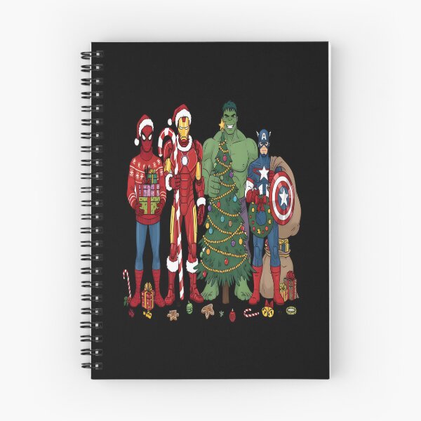 Item preview, Christmas Superhero, Funny Marvel Fall, Superhero Holiday, Cartoon Character Top designed and sold by darkanimal.