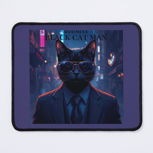 Item preview, Business Black Cat Man Fortune designed and sold by Naturich.