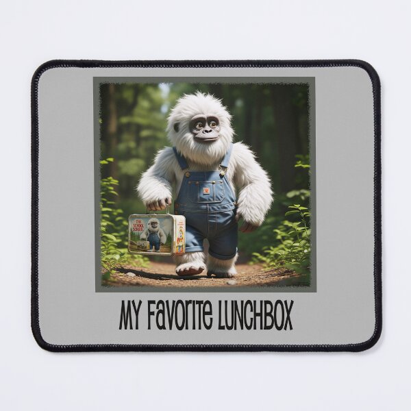 Item preview, MY FAVORITE LUNCHBOX Yeti designed and sold by BLUE-RIDGE-ART.